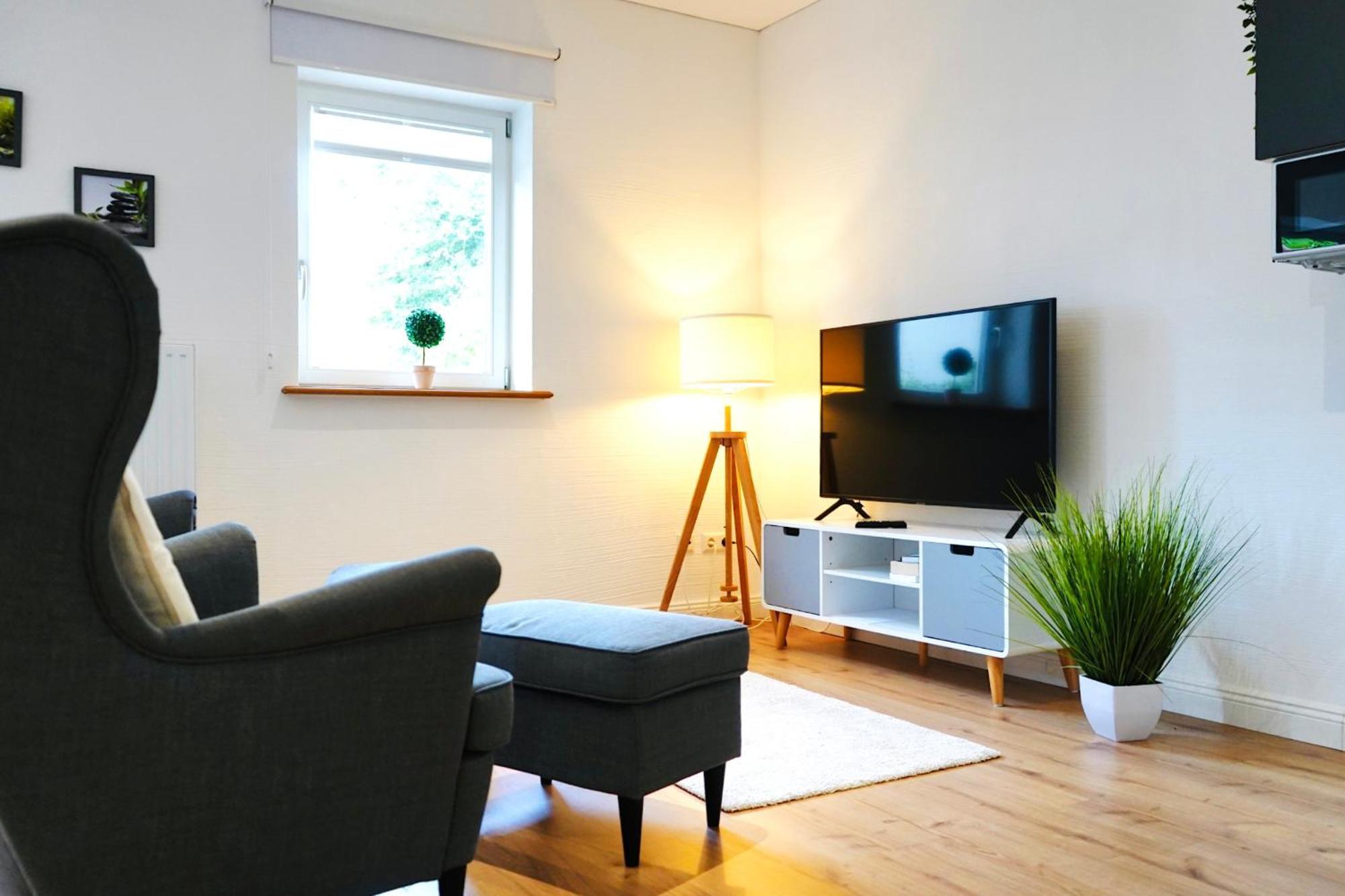 Altstadt Apartment II - Terrasse- Waschmaschine- Parkplatz Вольфсбург Экстерьер фото